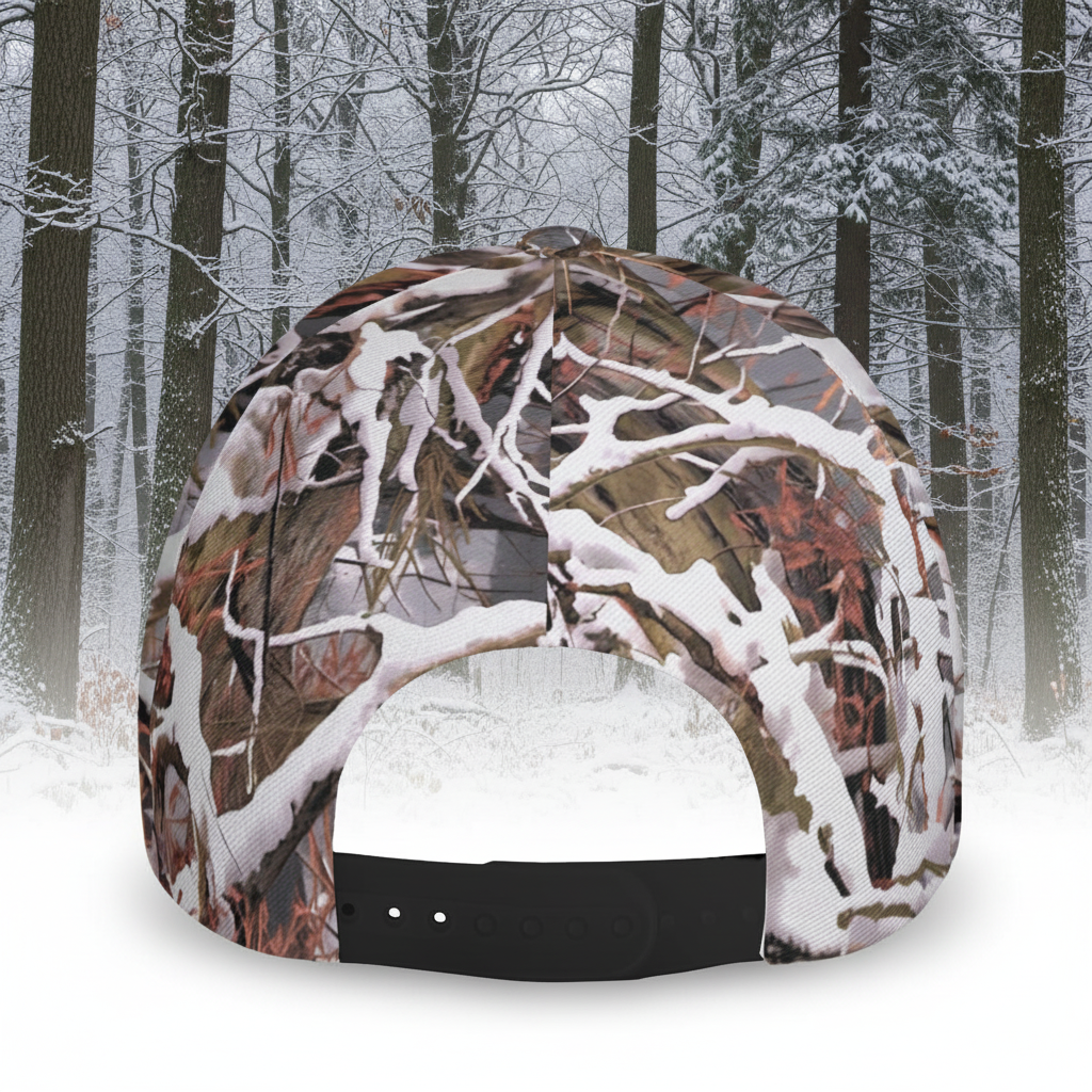 White Wolf™ - Snow Camouflage Hunting Hat