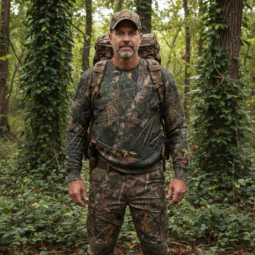 SSCS Fallout - Heavy Fleece-Lined Camouflage Sweatshirt