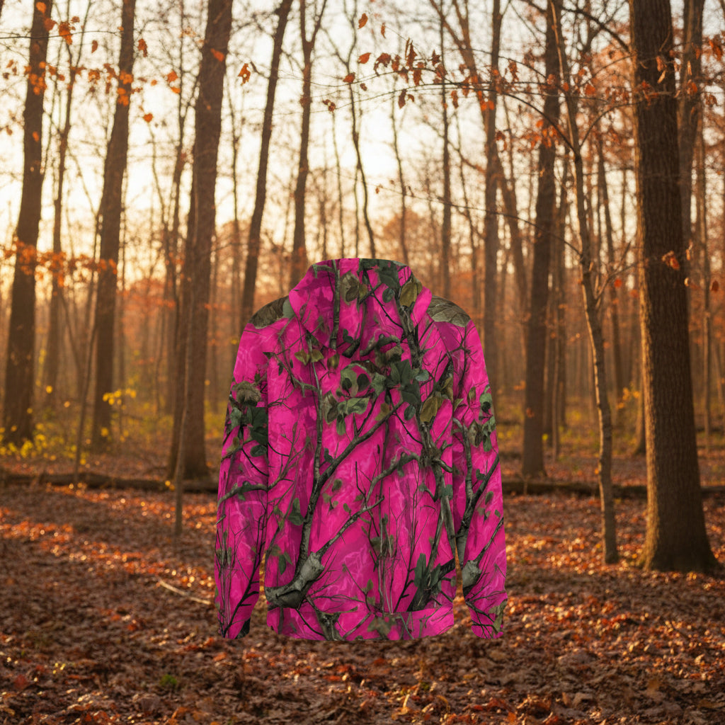 Huntress - Fleece Half-Zip Hoodie With Arm Pockets