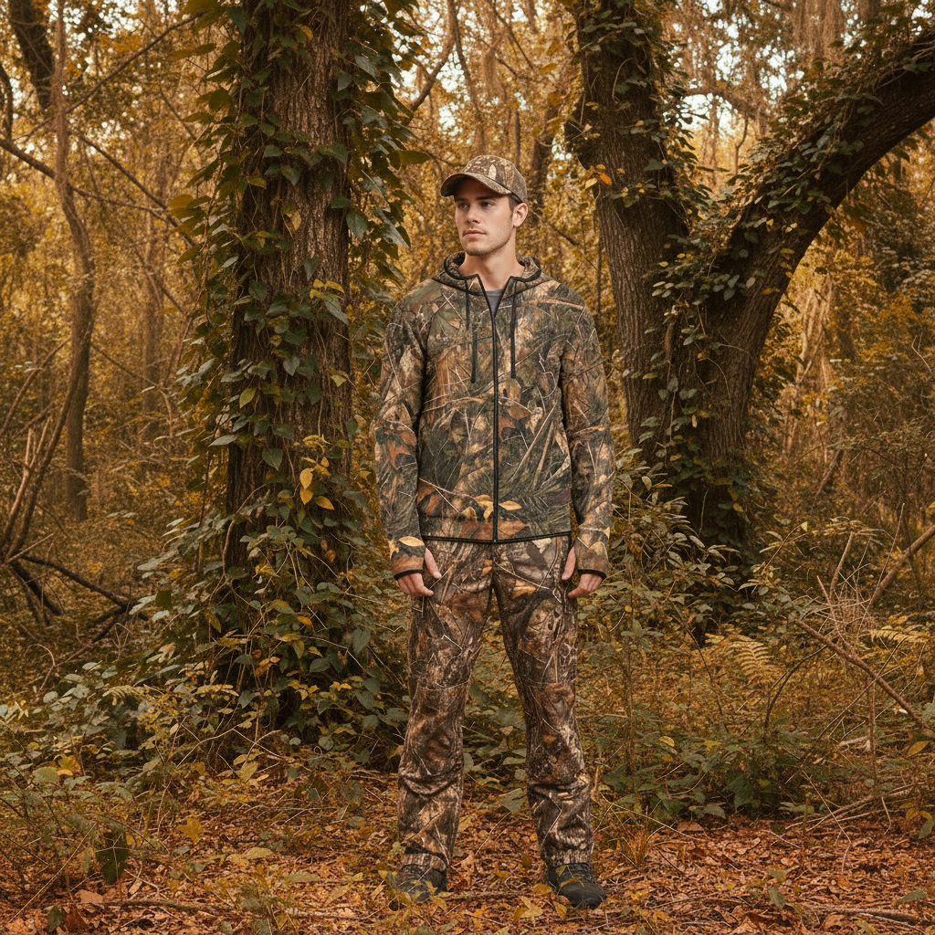 SSCS Fallout - Premium Full Zip Field Hoodie with Thumbholes and Chest Pocket