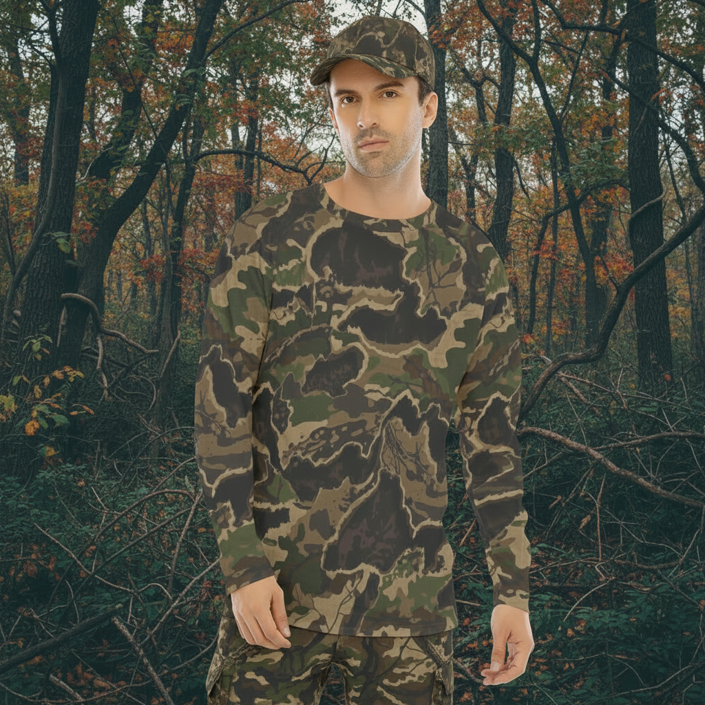 Void™ – Long-Sleeve Stretch Camo Hunting Shirt