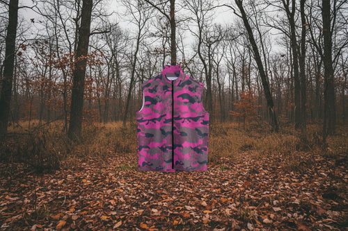 Lioness - Ladies Safety Pink Hunting Camo - Field Vest