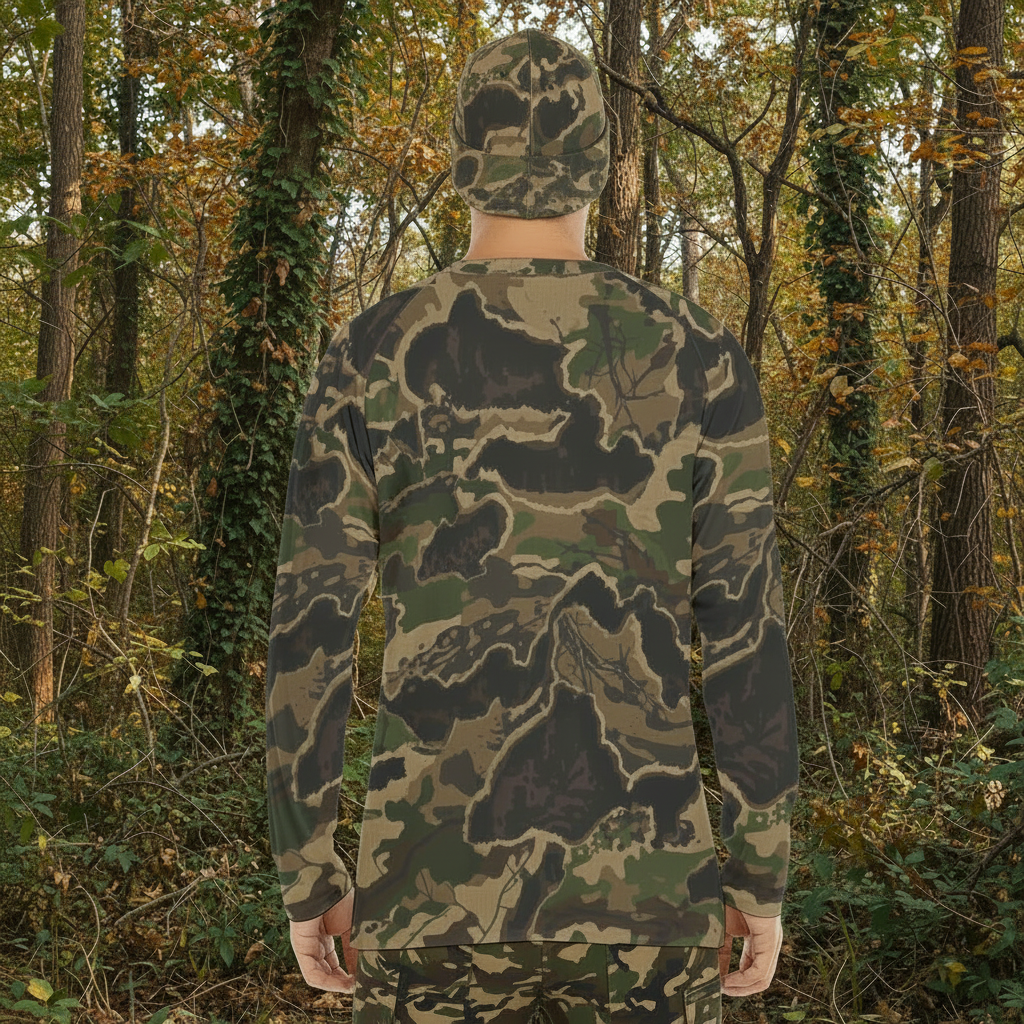 Void™ – Long-Sleeve Stretch Camo Hunting Shirt