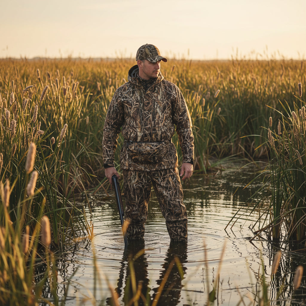 Mallard Grass - Large Canvas Fanny Pack