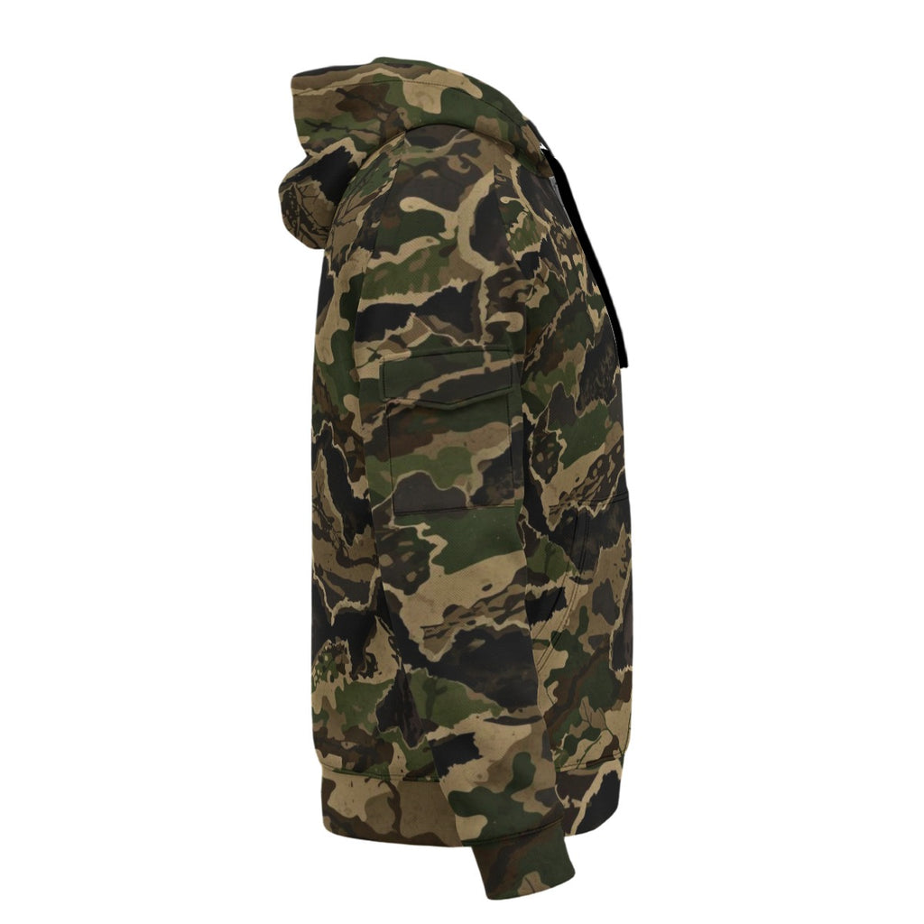 Void™ - Fleece Half-Zip Hoodie With Arm Pockets