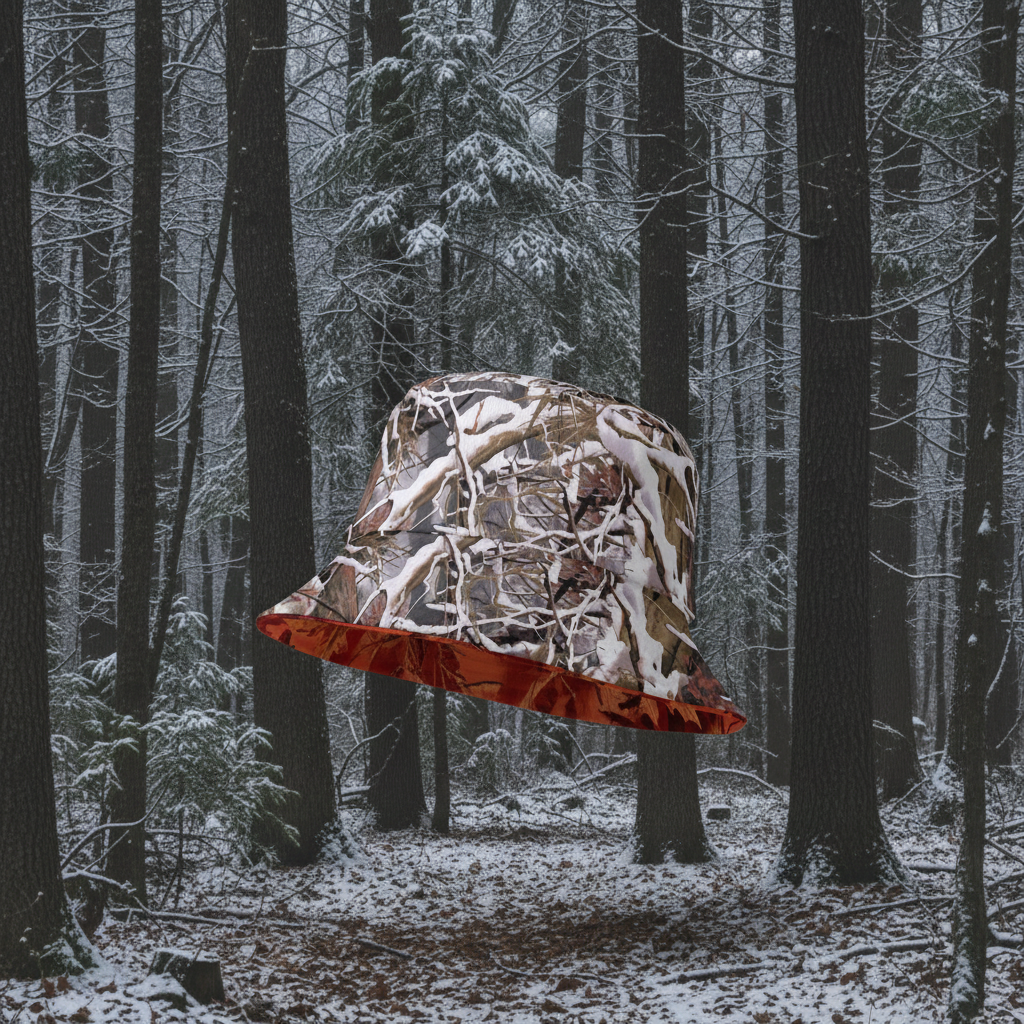 White Wolf™/Blazewood™ - Reversible Camouflage Bucket Hat