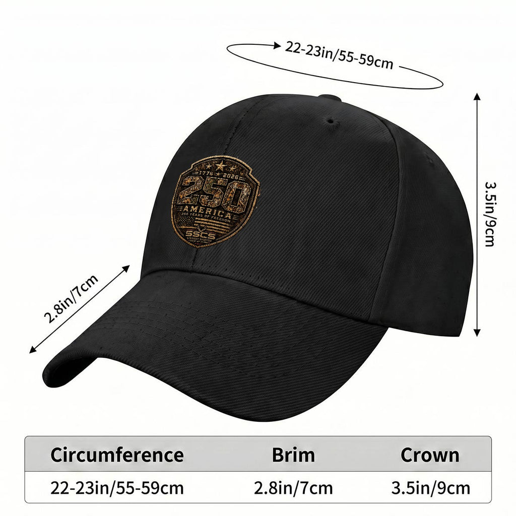 250th American Anniversary Baseball Cap