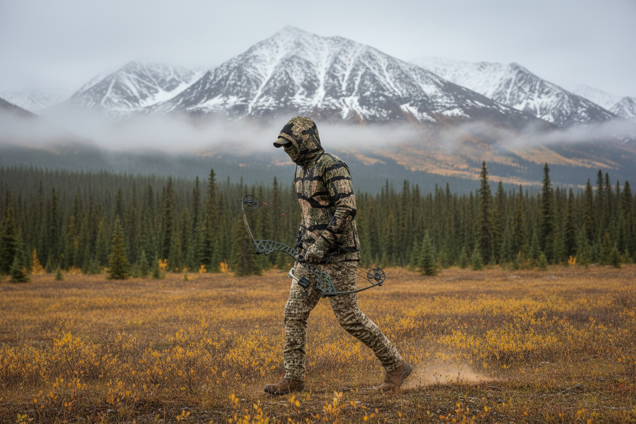 Mountain Lion - Fleece Half-Zip Field Hoodie With Arm Pockets