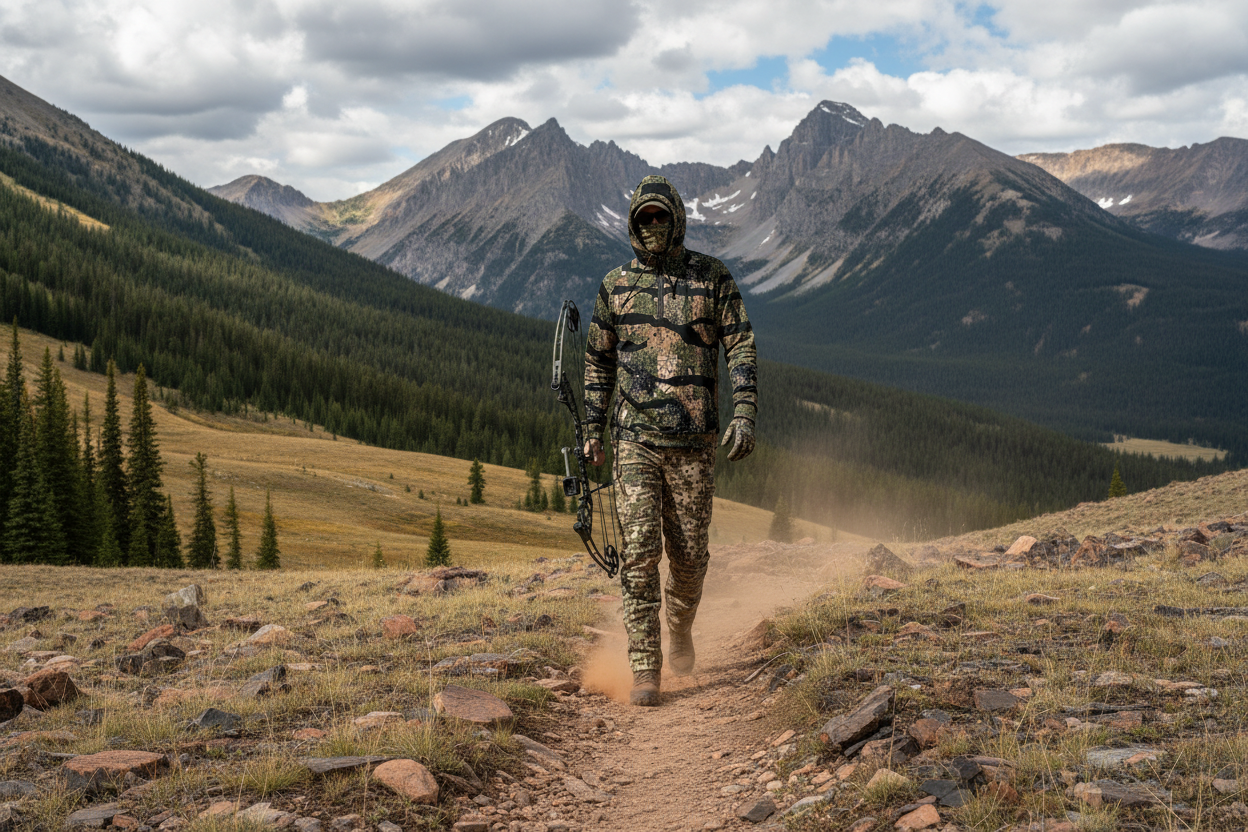 Mountain Lion - Fleece Half-Zip Field Hoodie With Arm Pockets