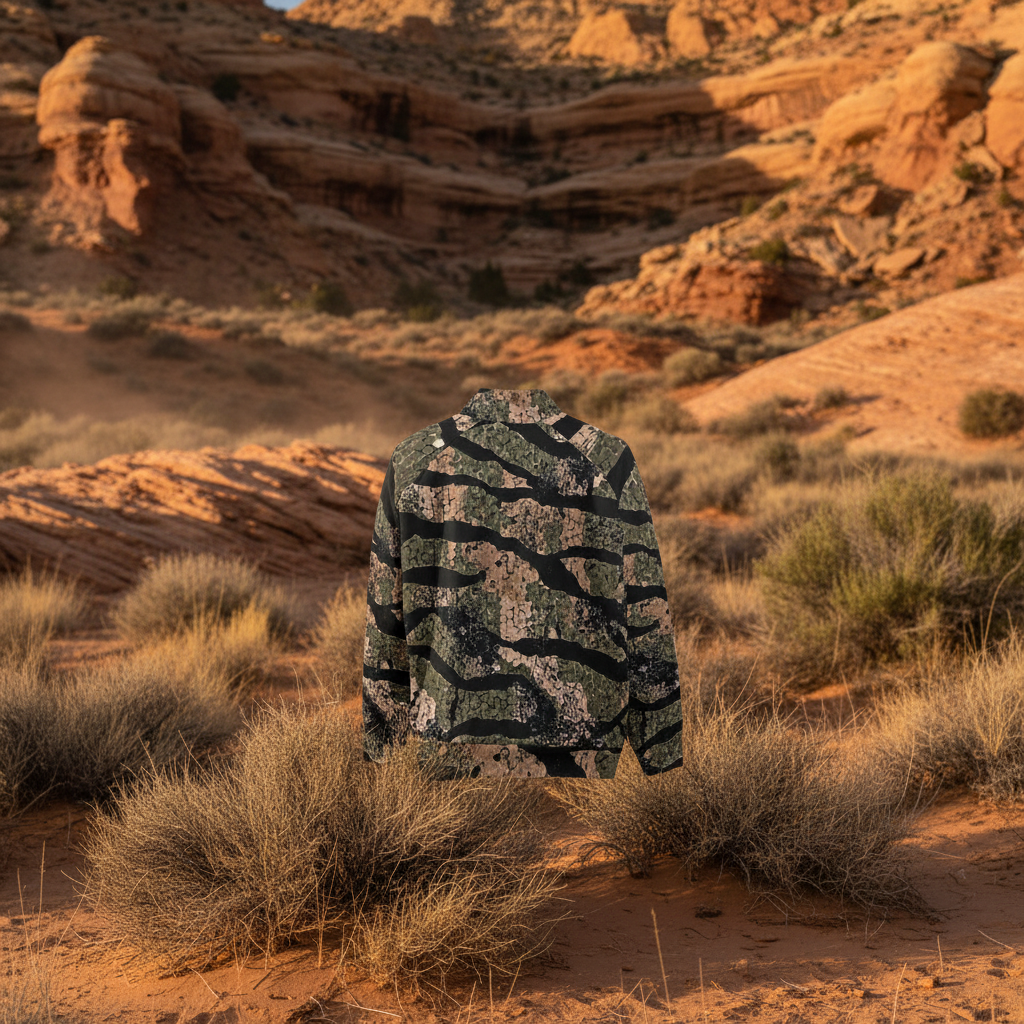 Mountain Lion - Heavyweight Cotton Field Jacket With Raglan Sleeve