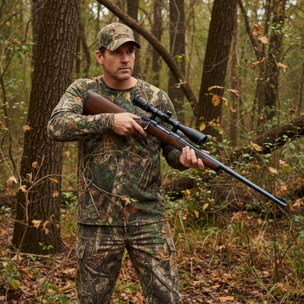 SSCS Fallout - Long-Sleeve Stretch Camo Hunting Shirt