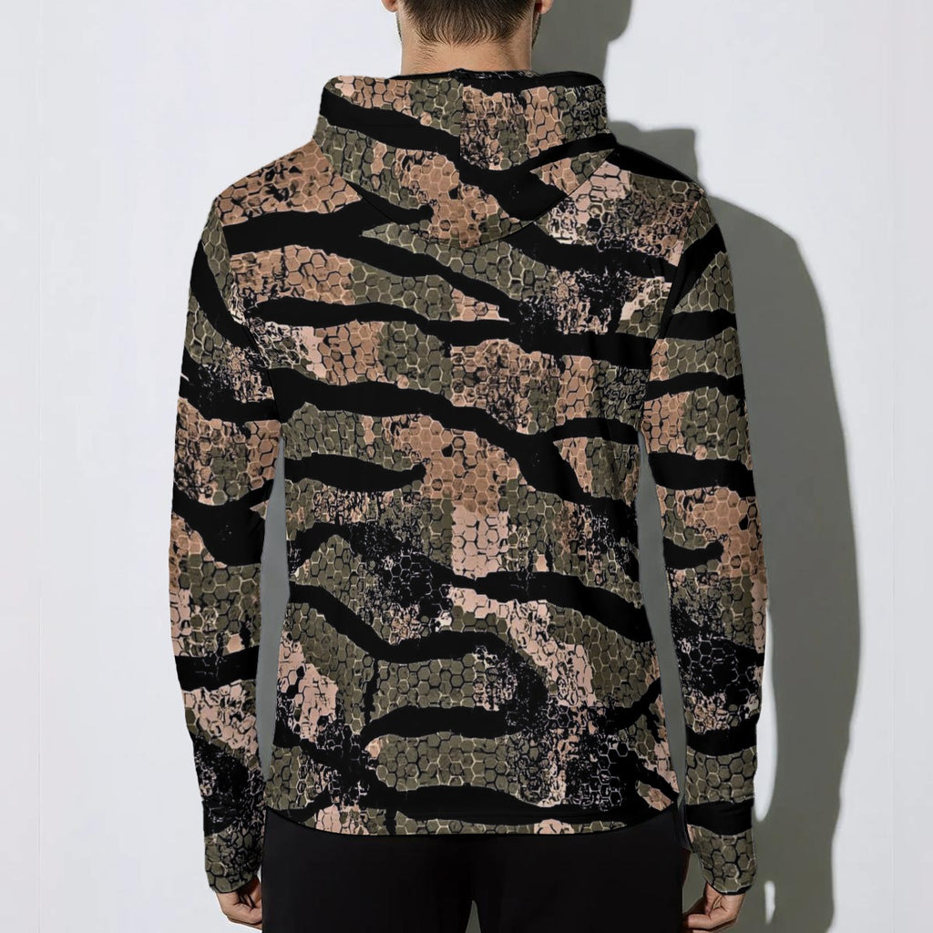 Mountain Lion - Field Shirt Hoodie With Thumb Holes