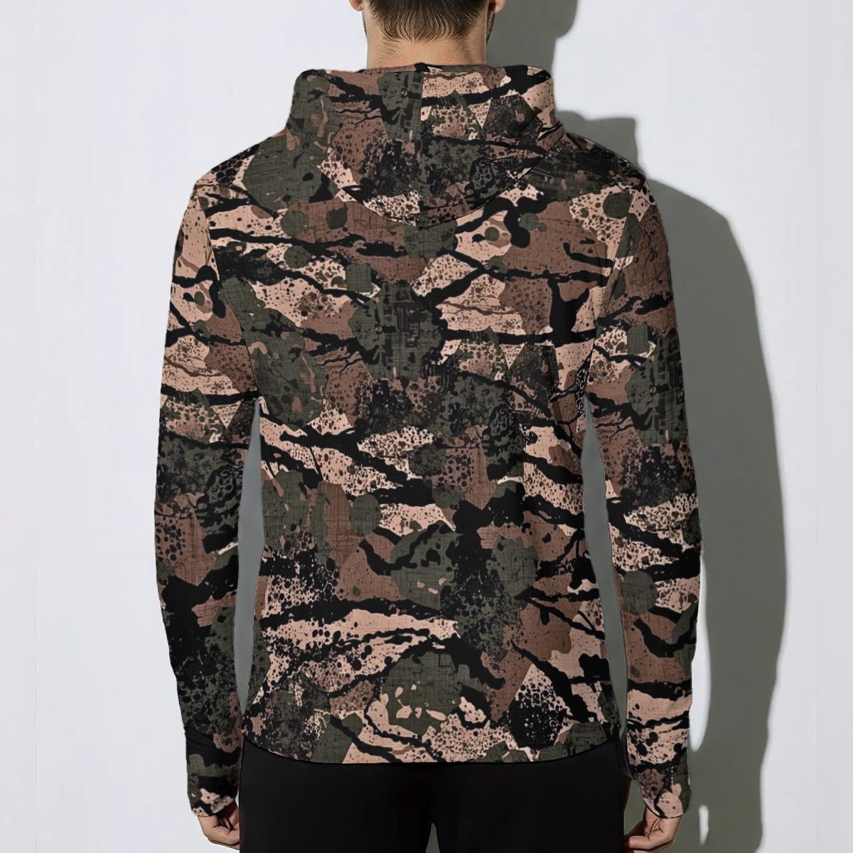 Ridge Rock - Field Shirt Hoodie With Thumb Holes
