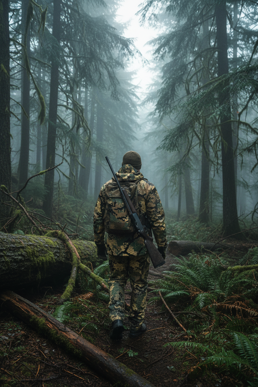 Black Briar - Cotton Twill Hooded Field Jacket