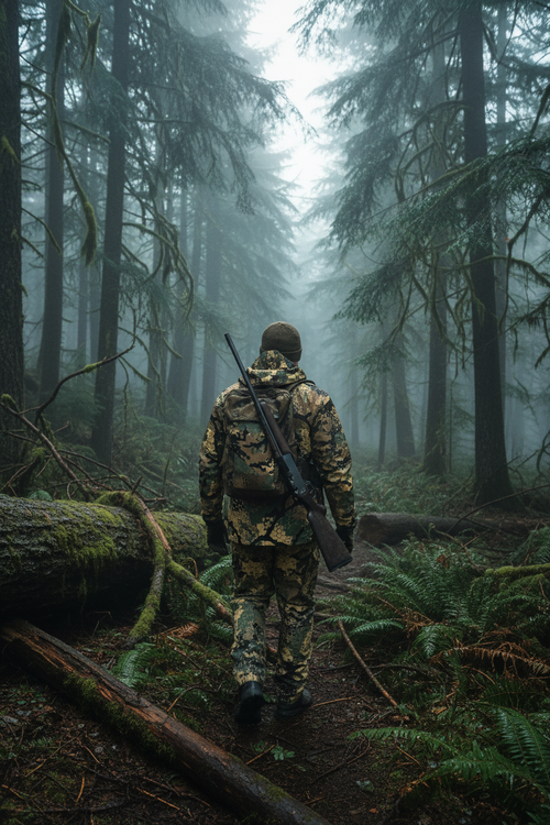 Black Briar - Cotton Twill Hooded Field Jacket