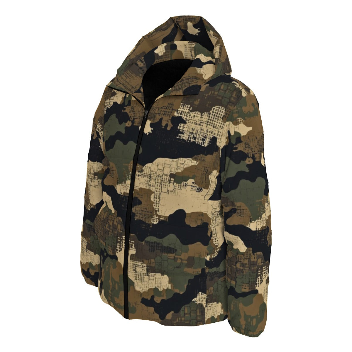 SSCS Saber-Tooth - Hooded Insulated Puffer Jacket - Cold Weather Hunting Camouflage