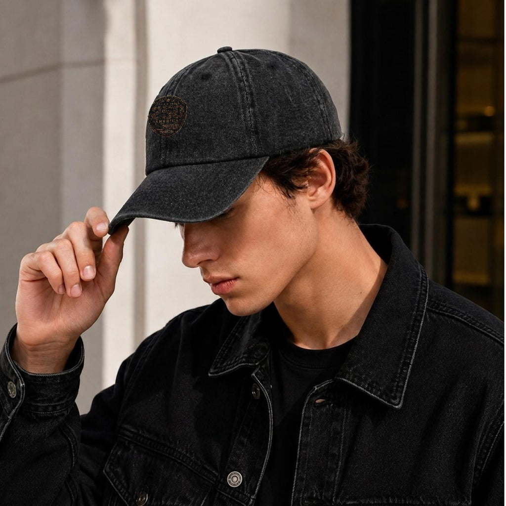 America 250 - Embroidered Denim Cap