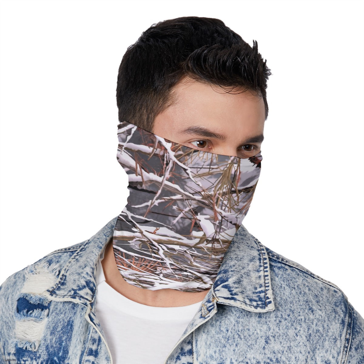 White Wolf™ - Snow Camouflage Neck Gaiter