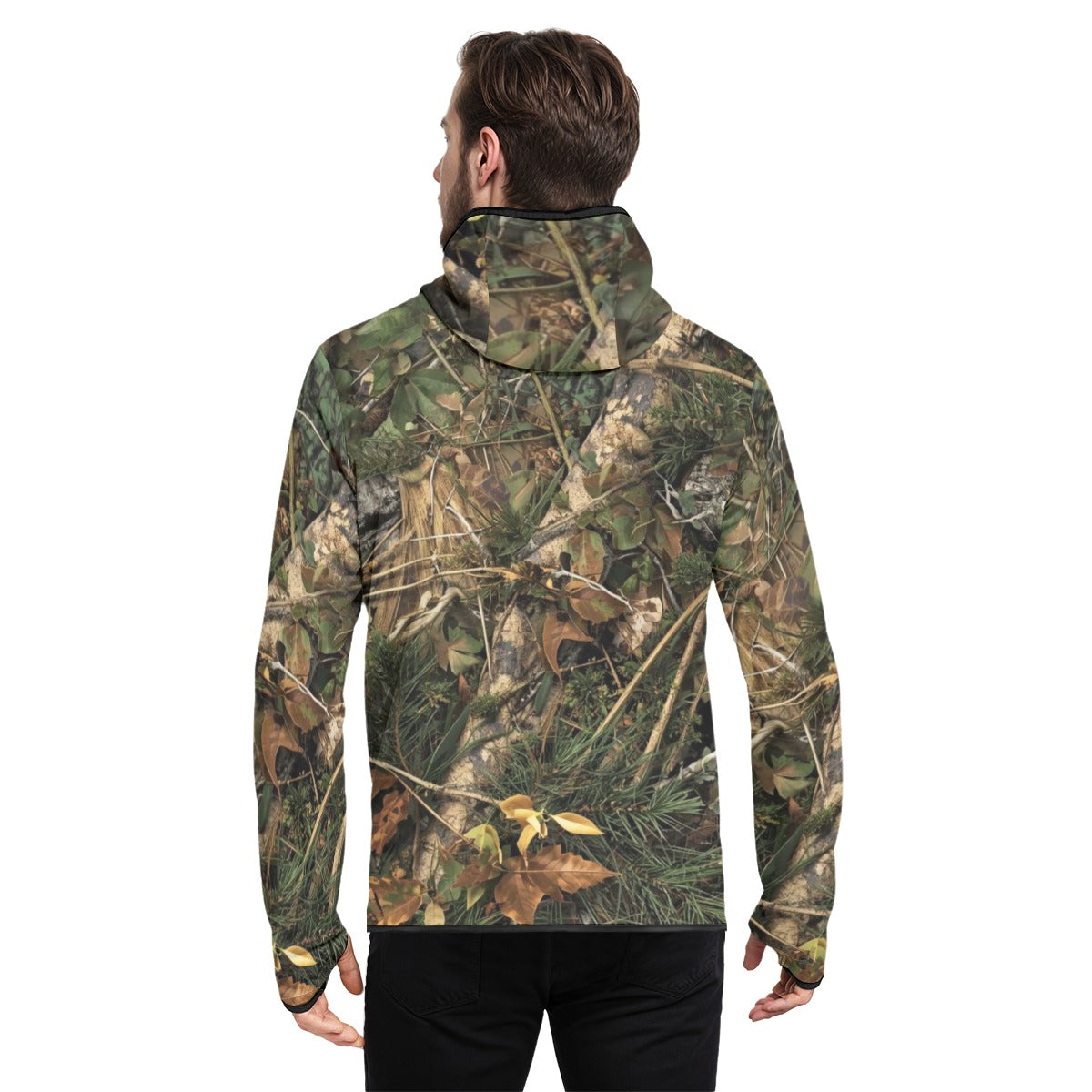 SSCS Fallout - Premium Full Zip Field Hoodie with Thumbholes and Chest Pocket
