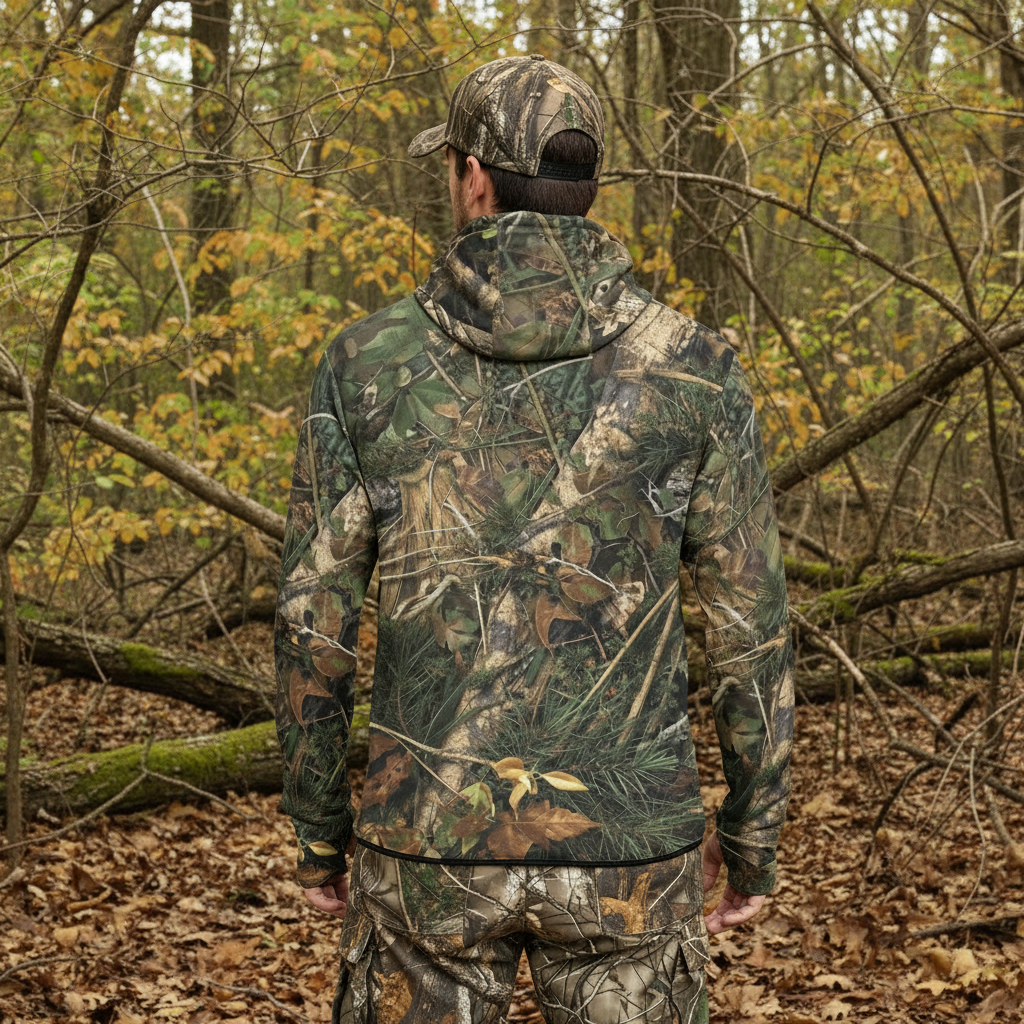 SSCS Fallout - Premium Full Zip Field Hoodie with Thumbholes and Chest Pocket