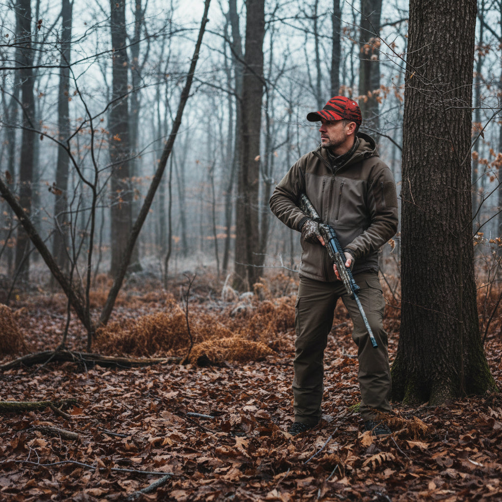 Tigers Breath - Safety Blaze Orange Camo Field Cap
