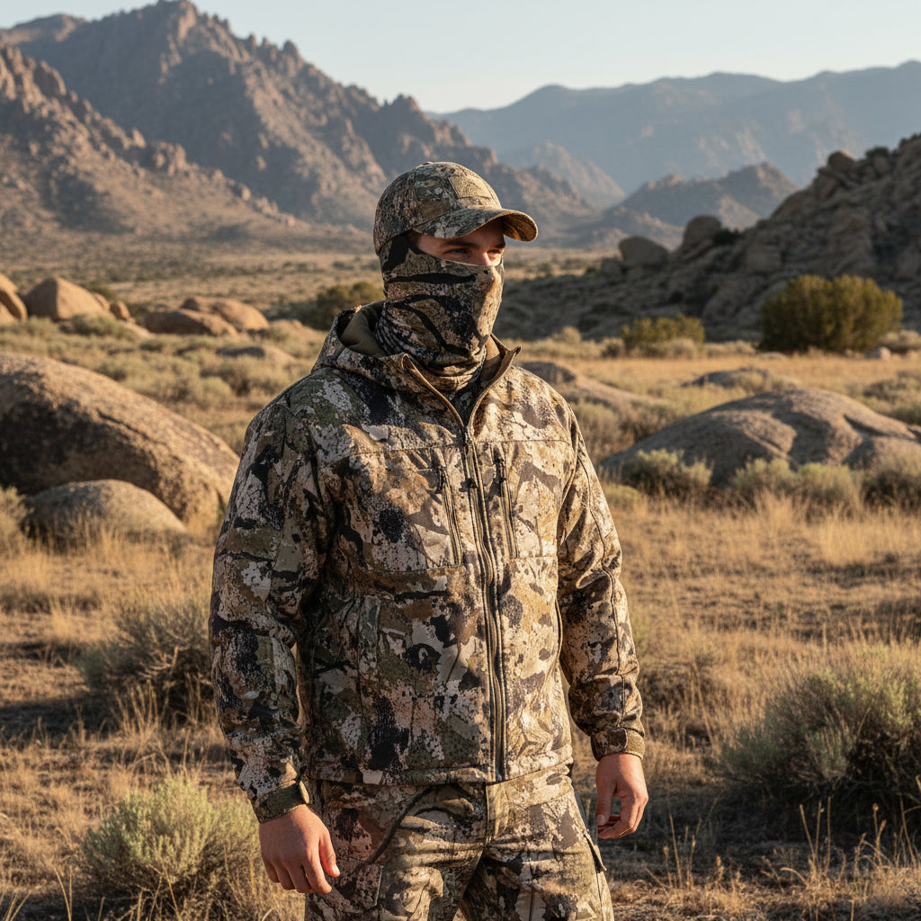 Mountain Lion™ Camouflage Hunting Balaclava – Face & Neck Coverage