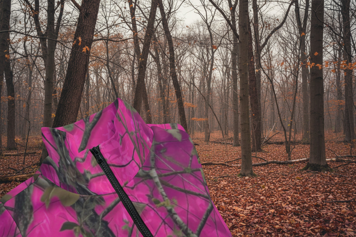 Huntress - Safety Pink Camo Field Vest