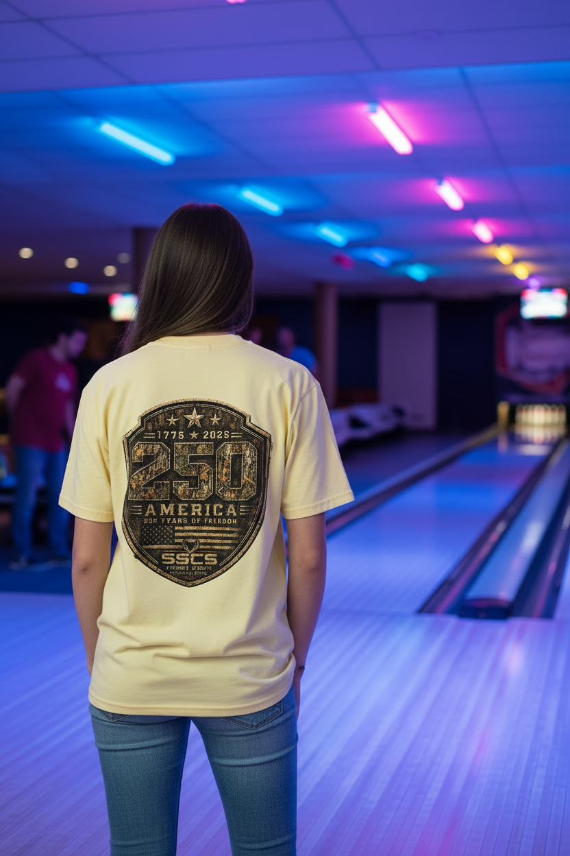 SSCS - 250 Year American Anniversary - Heritage T-Shirt - Printed in U.S.A.
