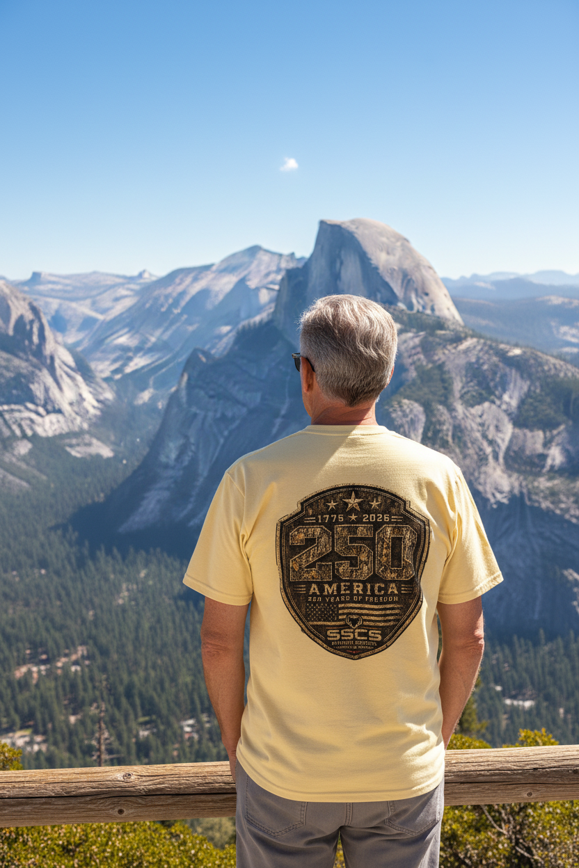 SSCS - 250 Year American Anniversary - Heritage T-Shirt - Printed in U.S.A.