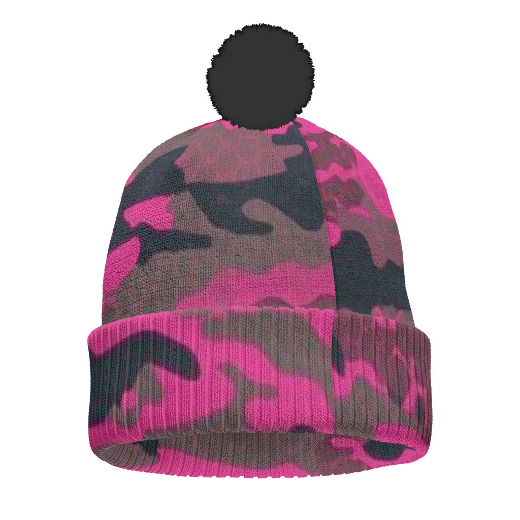 SSCS Lioness - Knitted Hat With Pom-Pom