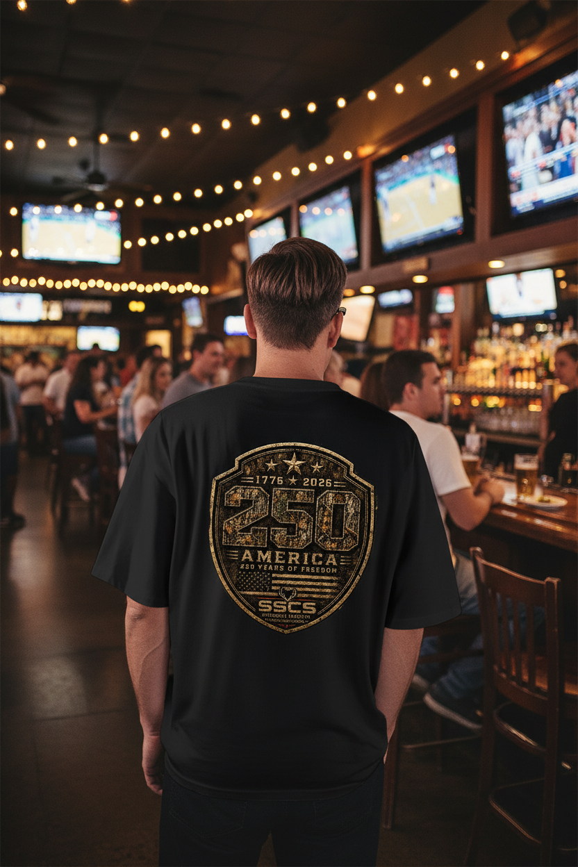 SSCS - 250 Year American Anniversary - Heritage T-Shirt - Printed in U.S.A.