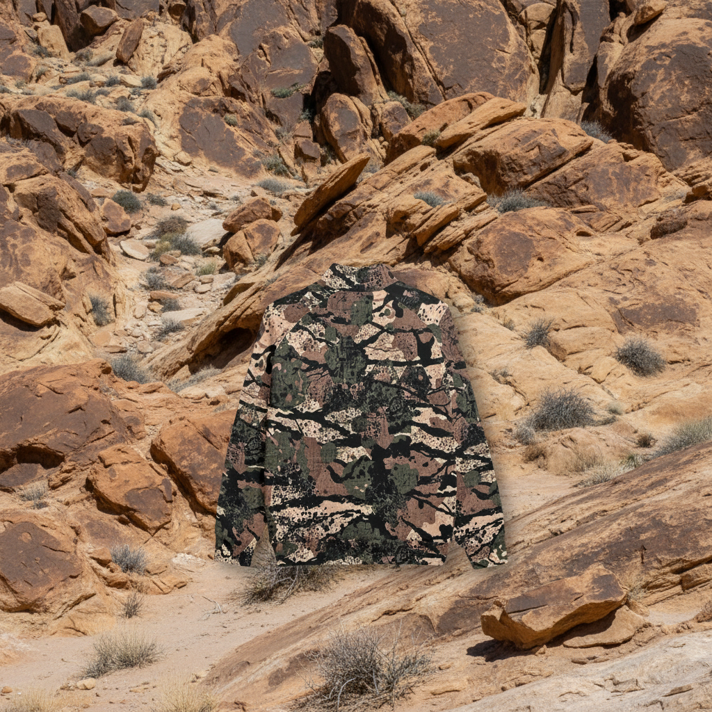 Ridge Rock - Heavyweight Cotton Field Jacket With Raglan Sleeve