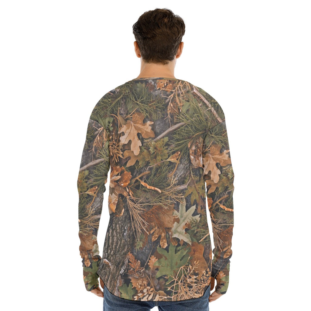 SSCS Vanish long-sleeve stretch camo hunting shirt with thumbhole cuffs - view 1