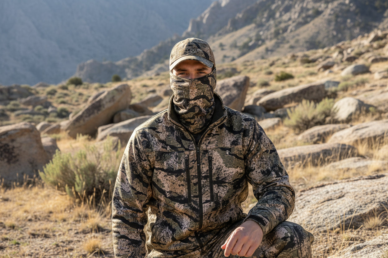 Mountain Lion™ Camouflage Hunting Balaclava – Face & Neck Coverage