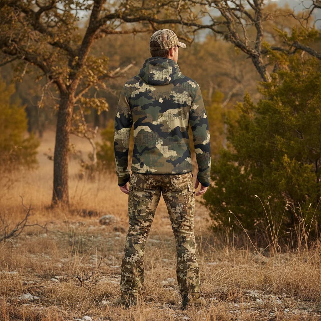 SSCS Saber-Tooth - Premium Full Zip Field Hoodie with Thumbholes and Chest Pocket