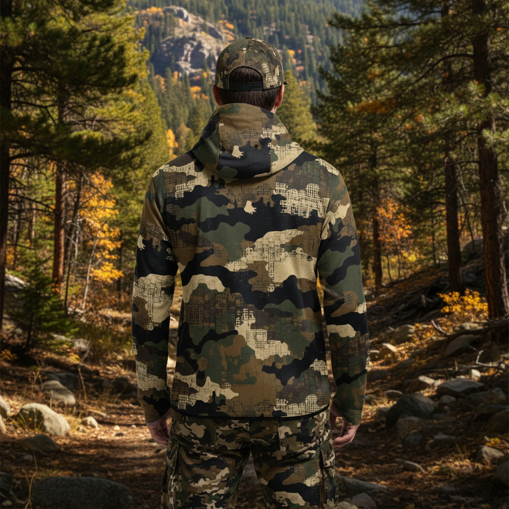 SSCS Saber-Tooth - Premium Full Zip Field Hoodie with Thumbholes and Chest Pocket