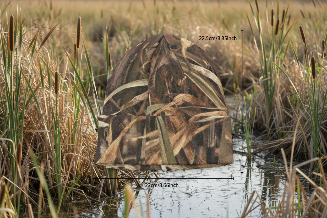 Mallard Grass - Camouflage Knit Beanie