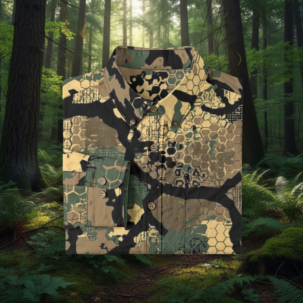 Black Briar™ Lightweight Cotton Camouflage Hunting Shirt