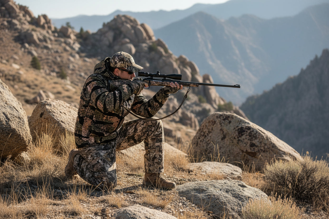 Mountain Lion - Hooded Insulated Puffer Jacket – Cold Weather Hunting Camouflage