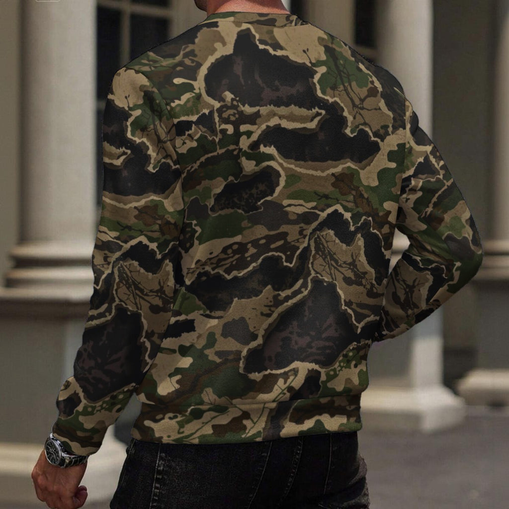 Void™ - Heavy Fleece-Lined Camouflage Sweatshirt