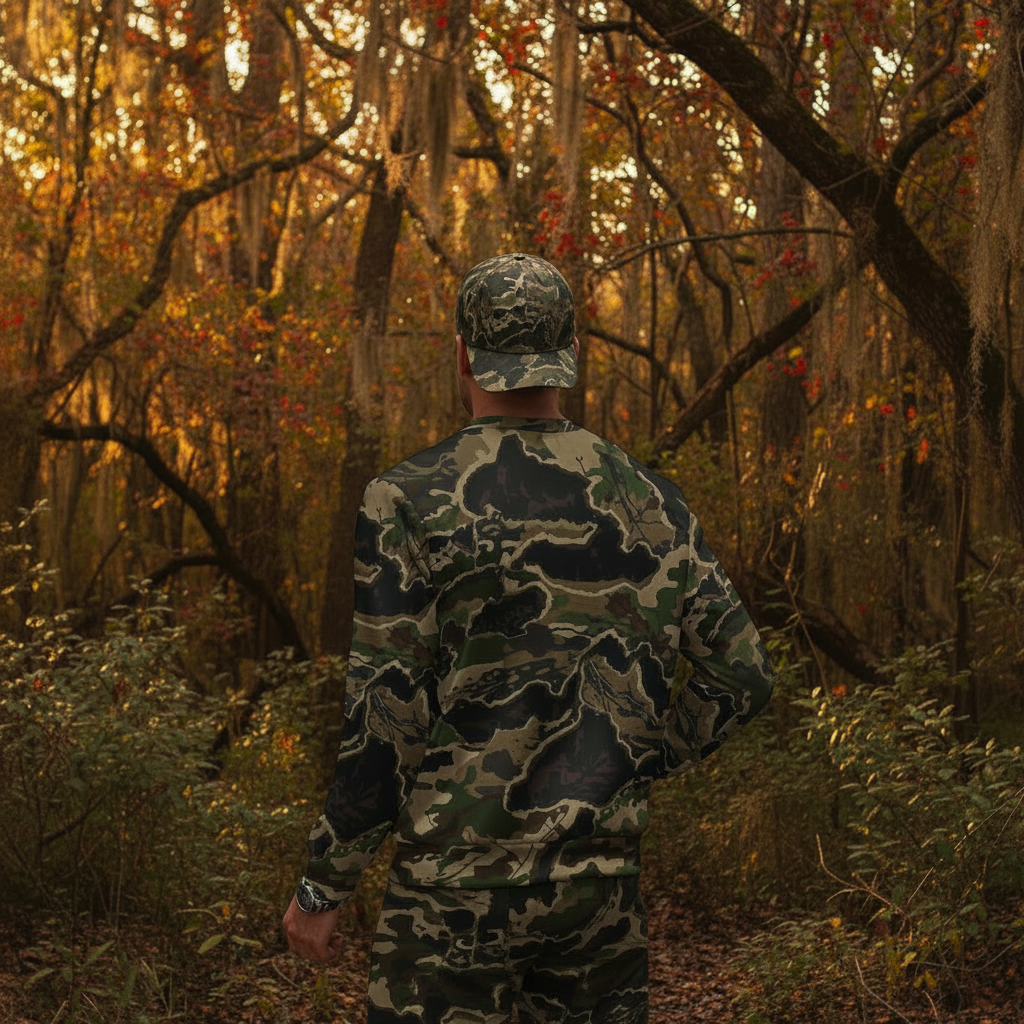 Void™ - Heavy Fleece-Lined Camouflage Sweatshirt