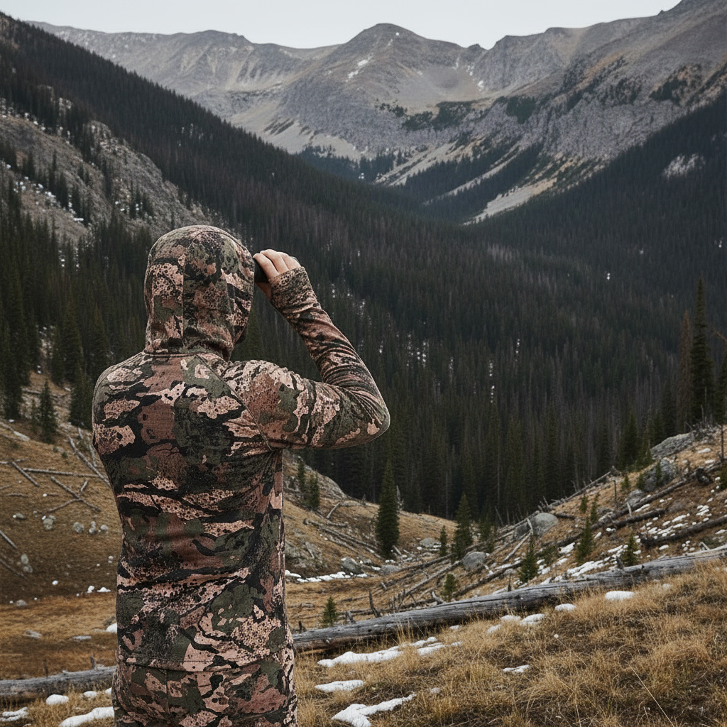 Ridge Rock - Field Shirt Hoodie With Thumb Holes