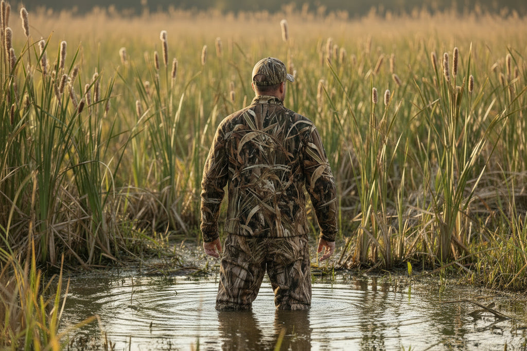 Mallard Grass - Thick Knit Fleece Jacket
