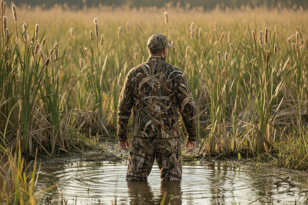 Mallard Grass - Thick Knit Fleece Jacket