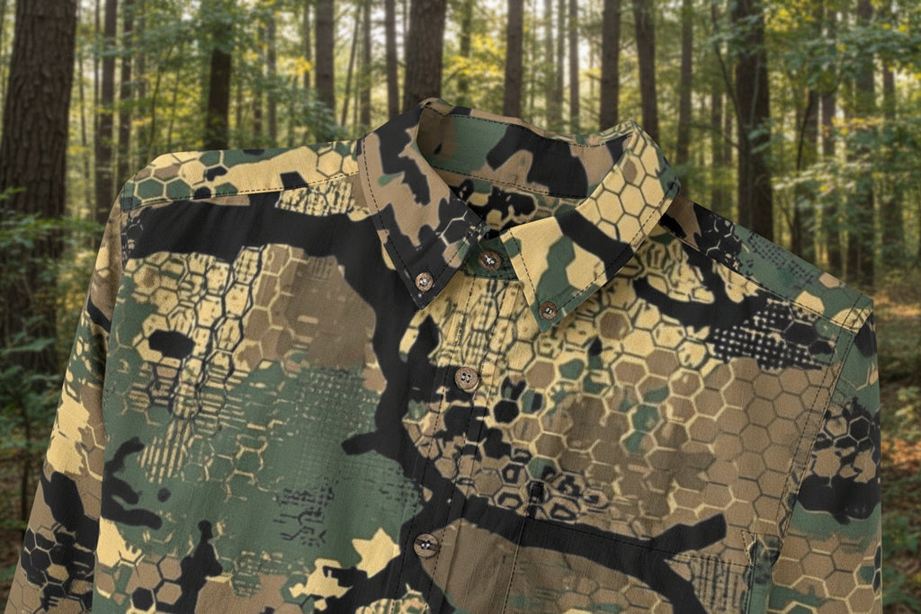 Black Briar™ Lightweight Cotton Camouflage Hunting Shirt