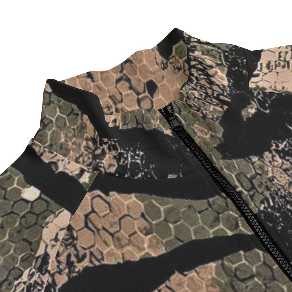 Mountain Lion - Heavyweight Cotton Field Jacket With Raglan Sleeve