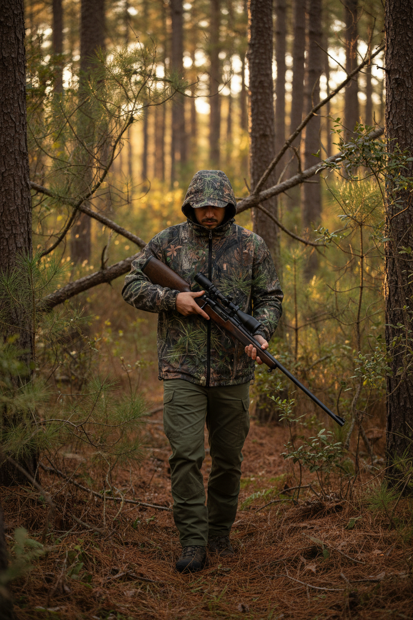 Pinewood - Cotton Twill Hooded Field Jacket