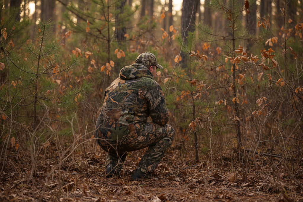 Vanish Hooded Insulated Puffer Jacket – Cold Weather Hunting Camouflage