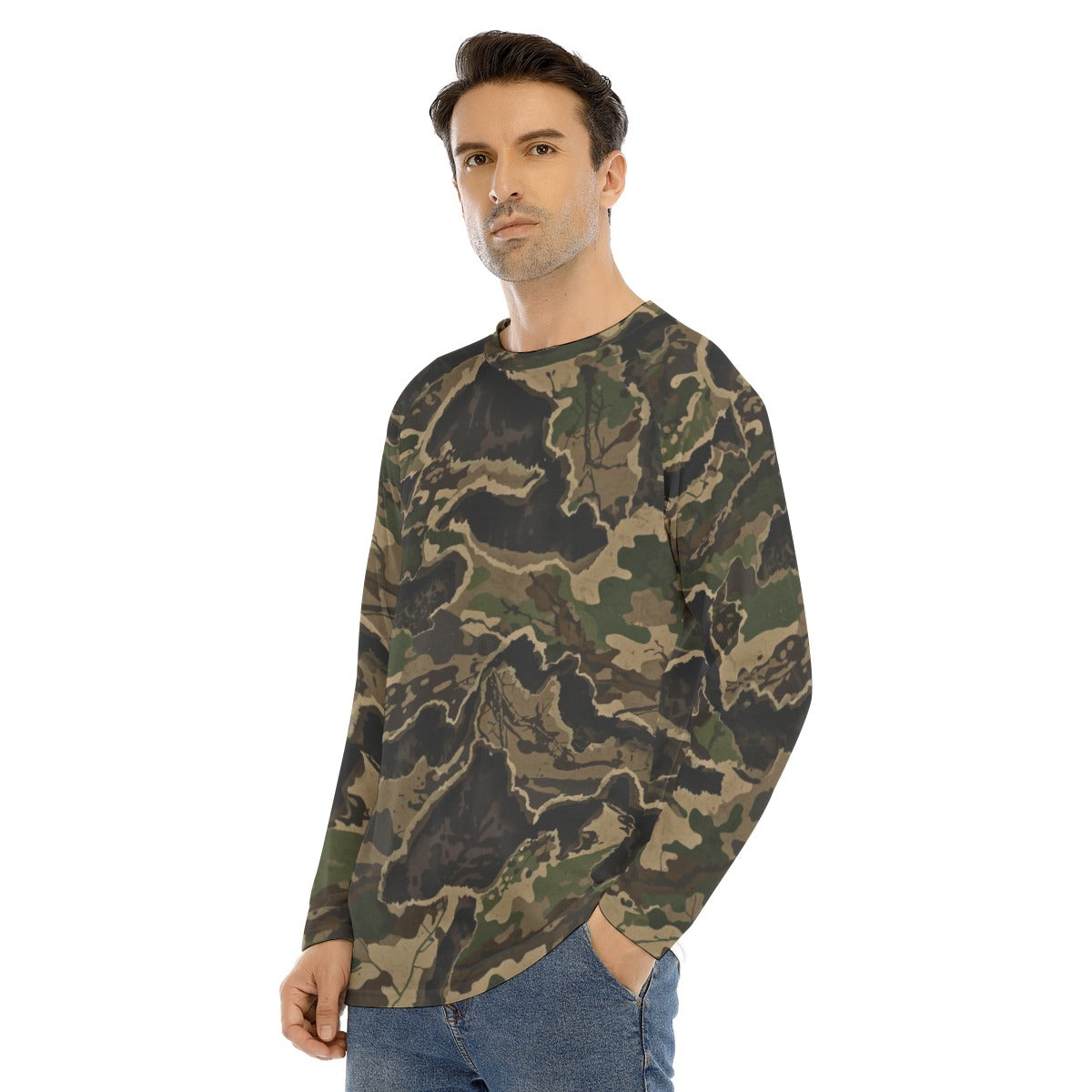 Void™ – Long-Sleeve Stretch Camo Hunting Shirt