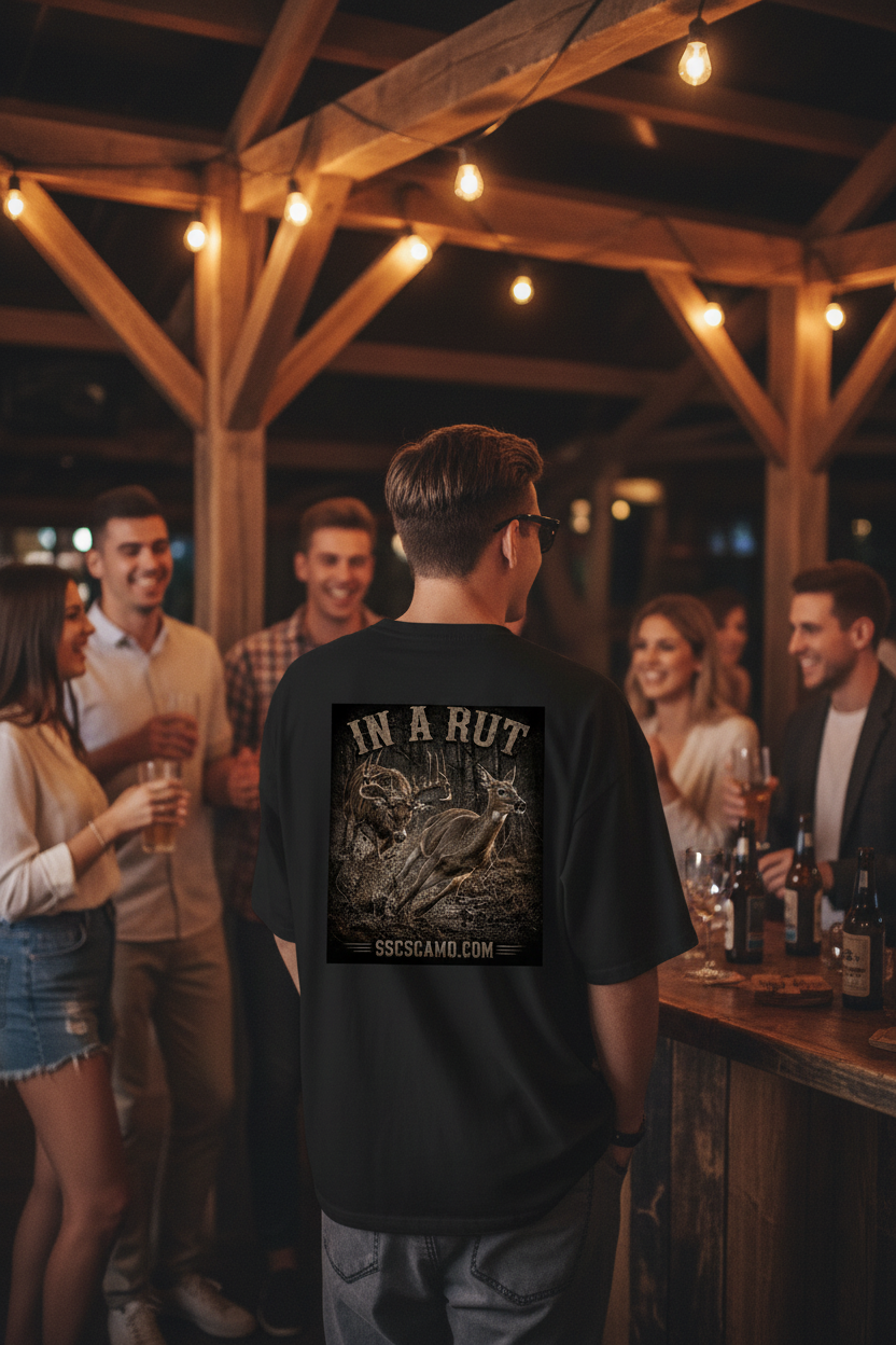 In A Rut - SSCS Heritage T-Shirt - Printed In The U.S.A.